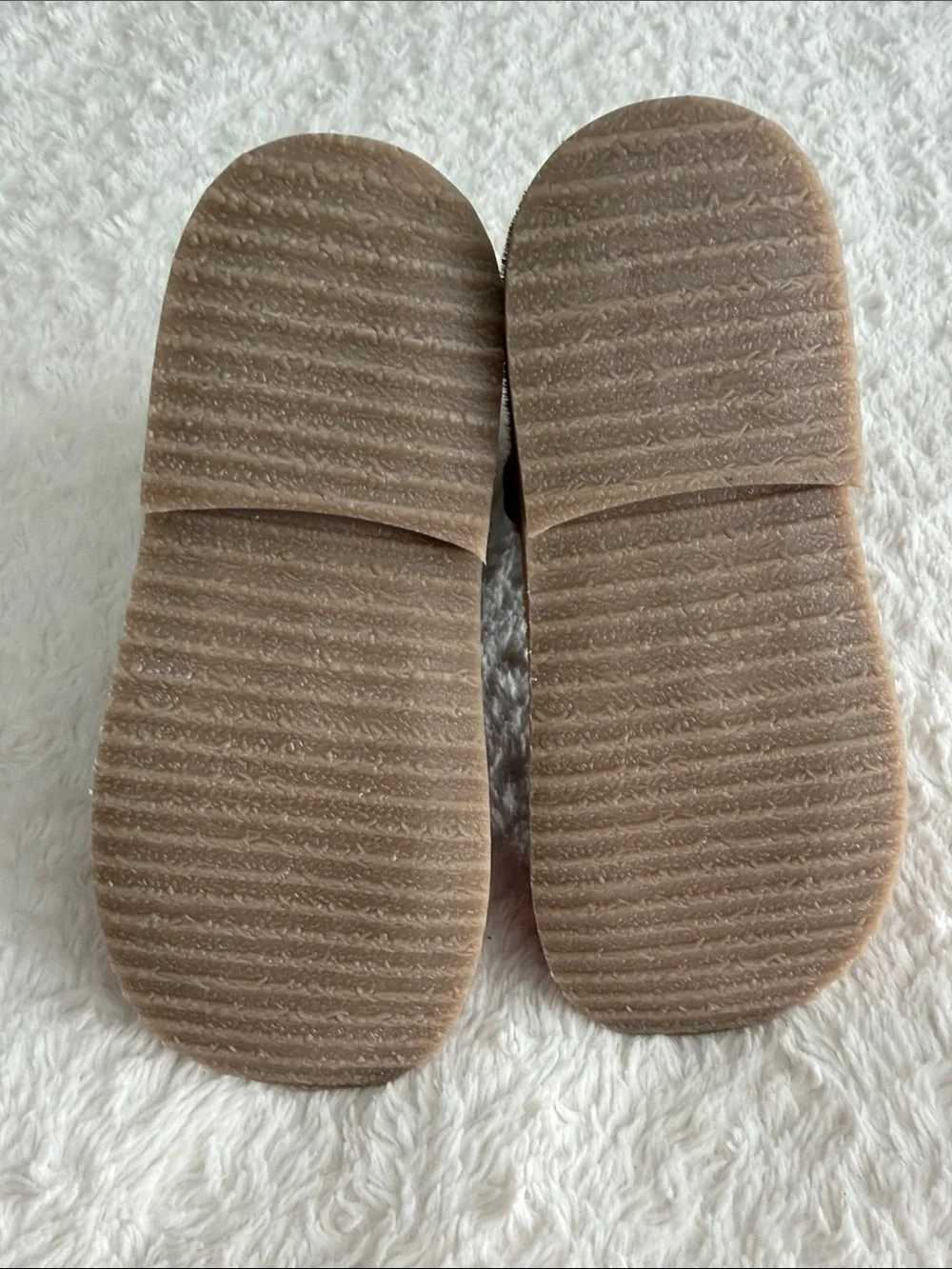 Mini Boden girls size 33/US big kid size 1.5-2 deer boots faux fur lining zip